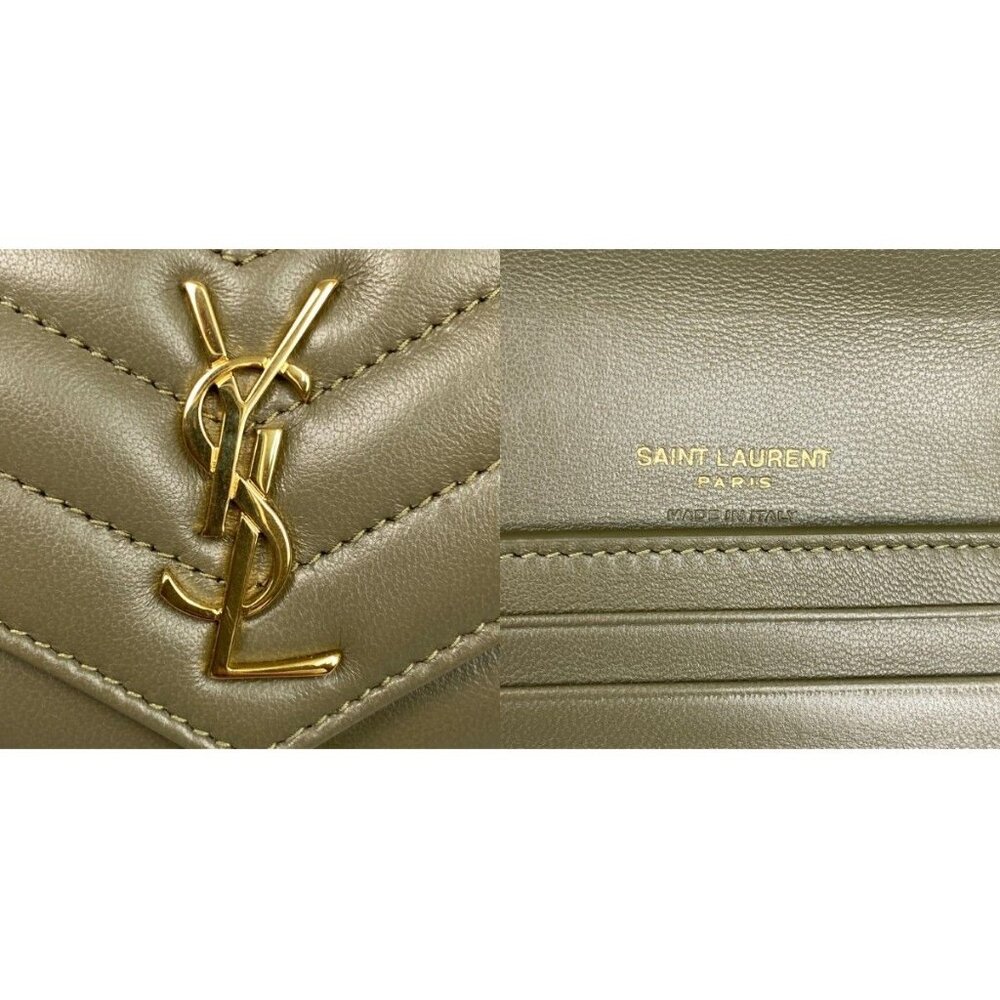 Saint Laurent Monogram YSL Cass Andra Multi Wallet Trifold - Picture 9 of 10